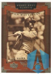 2004 Sweet Spot Classic #23 Don Mattingly New York Yankees